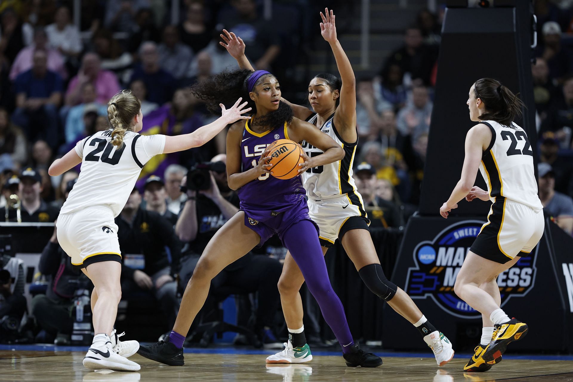 Angel Reese played for two seasons with LSU.